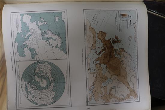 Blacks General Atlas, folio, 1846, Longmans New Atlas, folio, 1889, Ordnance Maps of The British Isles and